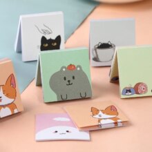 Kawaii Mood Cartoon Loose Leaf Pattern Memo Pad Kawaii Mood Cartoon Loose Leaf Pattern Memo Pad