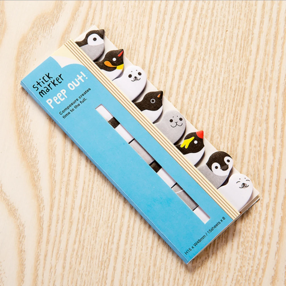 Kawaii Stationery Animal Sticky Paper Notes Kawaii Stationery Animal Sticky Paper Notes