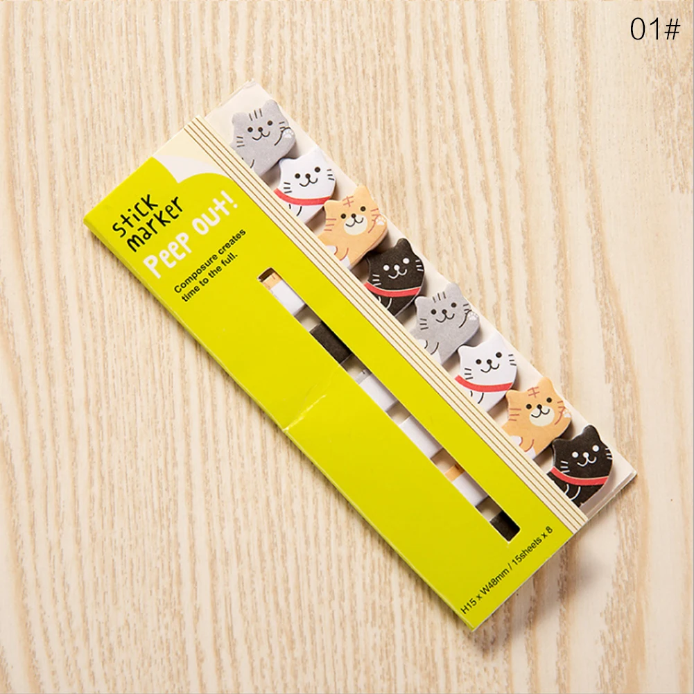 Kawaii Stationery Animal Sticky Paper Notes Kawaii Stationery Animal Sticky Paper Notes