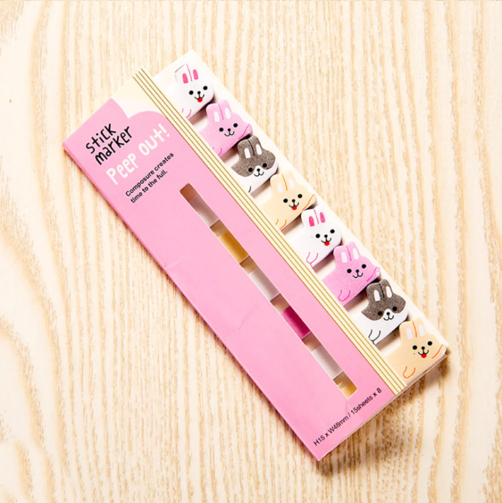 Kawaii Stationery Animal Sticky Paper Notes Kawaii Stationery Animal Sticky Paper Notes