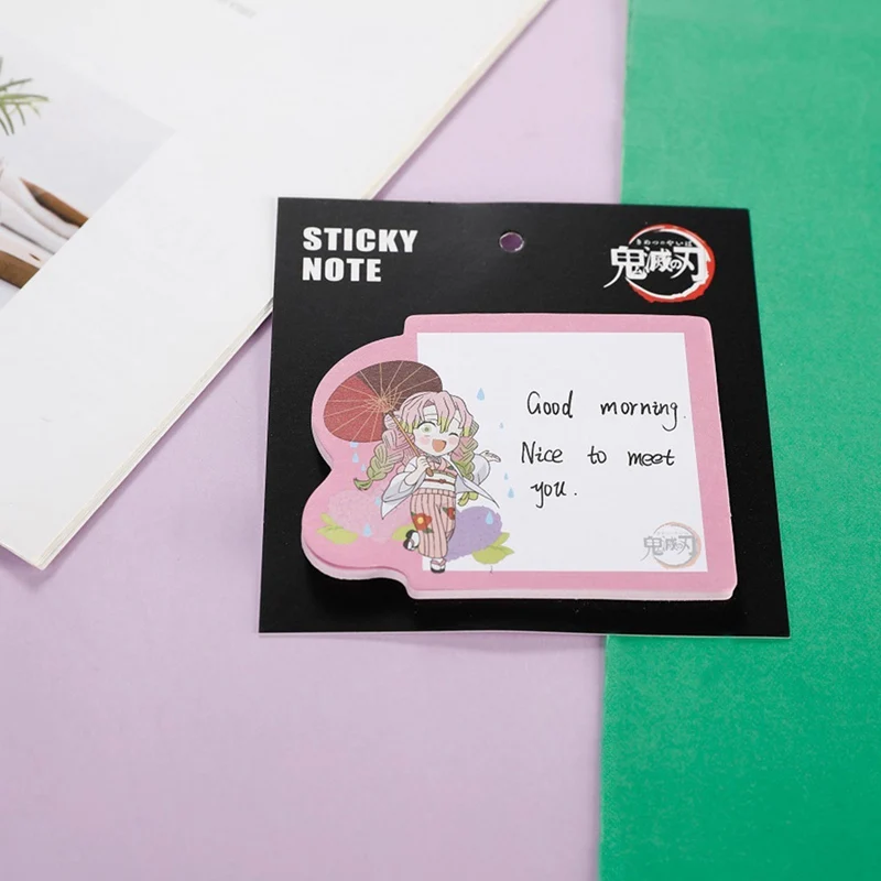 Kawaii Demon Slayer Kimetsu No Yaiba Anime Memo Pad Kawaii Demon Slayer Kimetsu No Yaiba Anime Memo Pad