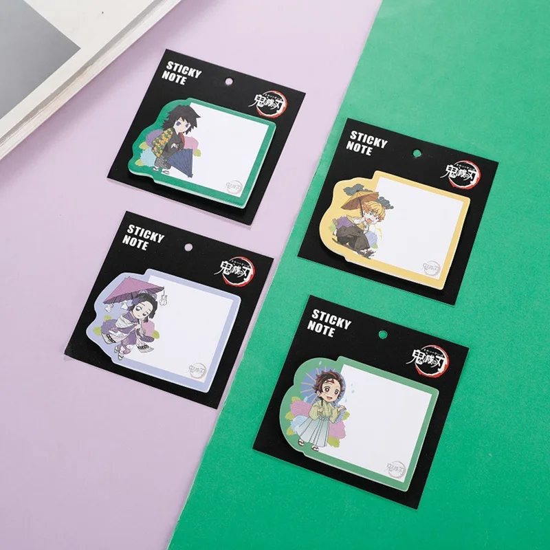 Kawaii Demon Slayer Kimetsu No Yaiba Anime Memo Pad Kawaii Demon Slayer Kimetsu No Yaiba Anime Memo Pad