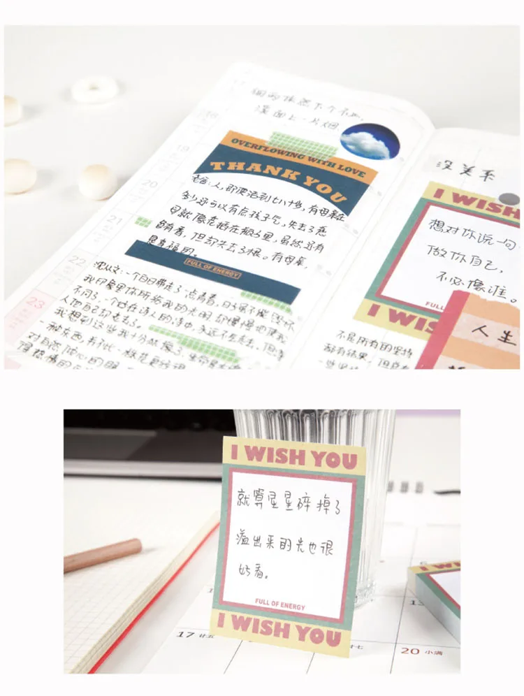 Kawaii Love Heart Sticky Note Memo Pad Kawaii Love Heart Sticky Note Memo Pad