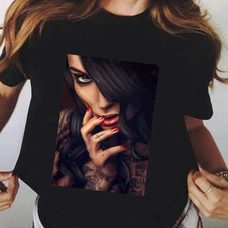 Black Girl Magic Gothic Short Sleeve T-shirts