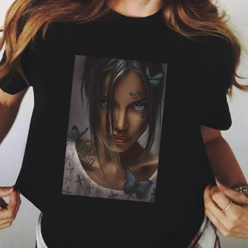 Black Girl Magic Gothic Short Sleeve T-shirts
