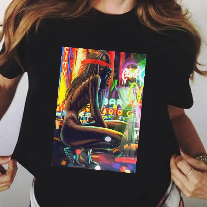Black Girl Magic Gothic Short Sleeve T-shirts