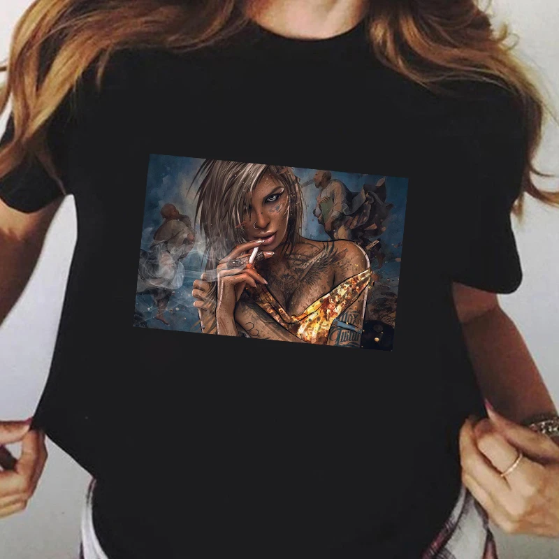 Black Girl Magic Gothic Short Sleeve T-shirts