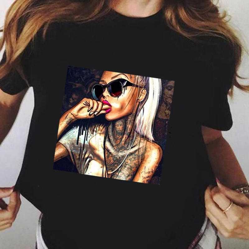 Black Girl Magic Gothic Short Sleeve T-shirts