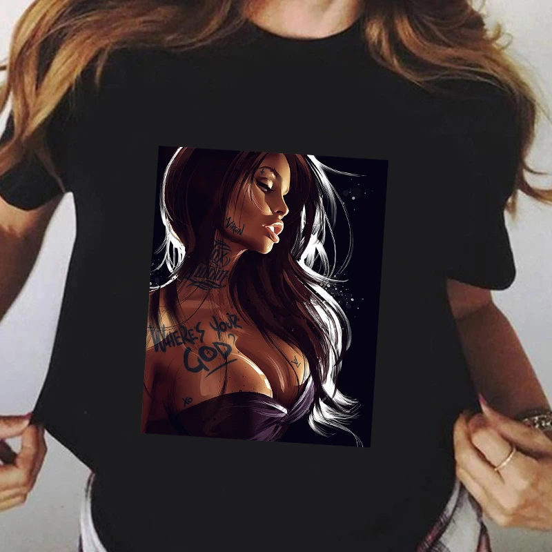 Black Girl Magic Gothic Short Sleeve T-shirts