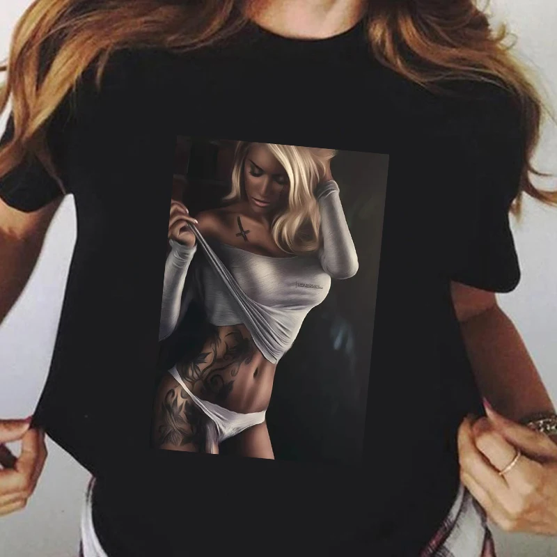 Black Girl Magic Gothic Short Sleeve T-shirts