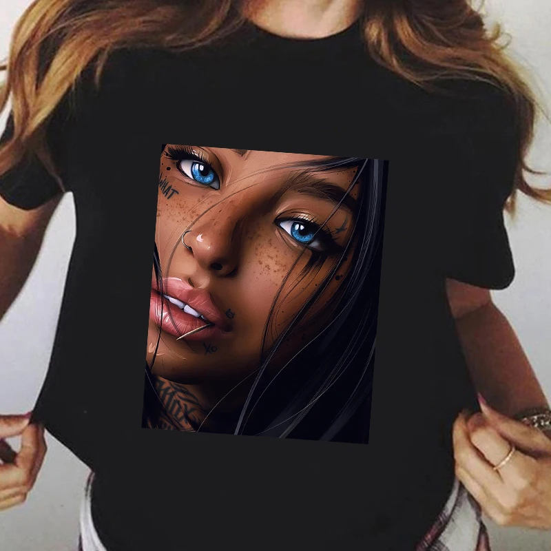 Black Girl Magic Gothic Short Sleeve T-shirts