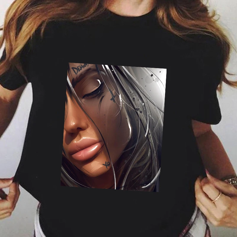 Black Girl Magic Gothic Short Sleeve T-shirts