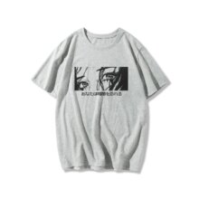 Are You Afraid Of The Dark Japanese Anime Print Casual T-Shirt Are You Afraid Of The Dark Japanese Anime Print Casual T-Shirt