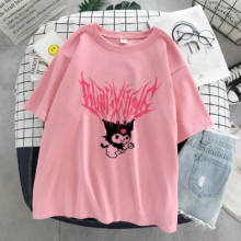 Bratz Rap Street Rock Harajuku Gothic Prints Casual T-Shirt Bratz Rap Street Rock Harajuku Gothic Prints Casual T-Shirt