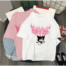 Bratz Rap Street Rock Harajuku Gothic Prints Casual T-Shirt Bratz Rap Street Rock Harajuku Gothic Prints Casual T-Shirt