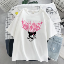 Bratz Rap Street Rock Harajuku Gothic Prints Casual T-Shirt Bratz Rap Street Rock Harajuku Gothic Prints Casual T-Shirt