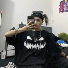 Harajuku Pumpkin Print Patchwork Casual Long Sleeve T-Shirt Harajuku Pumpkin Print Patchwork Casual Long Sleeve T-Shirt