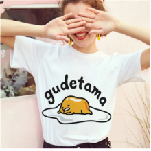 Kawaii Gudetama Lazy Egg Yolk Prints Harajuku Casual T-Shirt Kawaii Gudetama Lazy Egg Yolk Prints Harajuku Casual T-Shirt
