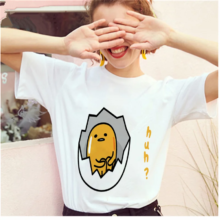 Kawaii Gudetama Lazy Egg Yolk Prints Harajuku Casual T-Shirt Kawaii Gudetama Lazy Egg Yolk Prints Harajuku Casual T-Shirt