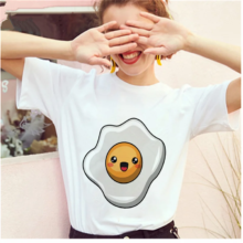 Kawaii Gudetama Lazy Egg Yolk Prints Harajuku Casual T-Shirt Kawaii Gudetama Lazy Egg Yolk Prints Harajuku Casual T-Shirt