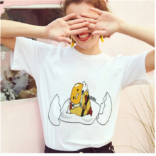 Kawaii Gudetama Lazy Egg Yolk Prints Harajuku Casual T-Shirt Kawaii Gudetama Lazy Egg Yolk Prints Harajuku Casual T-Shirt