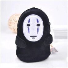 Spirited Away No Face Man Anime Soft Plush Coin Purse Spirited Away No Face Man Anime Soft Plush Coin Purse