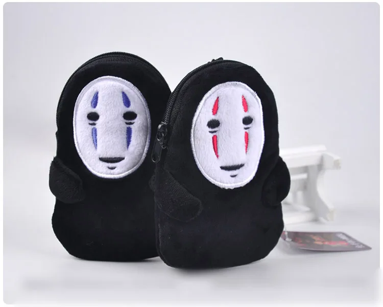 Spirited Away No Face Man Anime Soft Plush Coin Purse