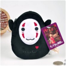 Spirited Away No Face Man Anime Soft Plush Coin Purse Spirited Away No Face Man Anime Soft Plush Coin Purse