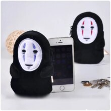 Spirited Away No Face Man Anime Soft Plush Coin Purse Spirited Away No Face Man Anime Soft Plush Coin Purse