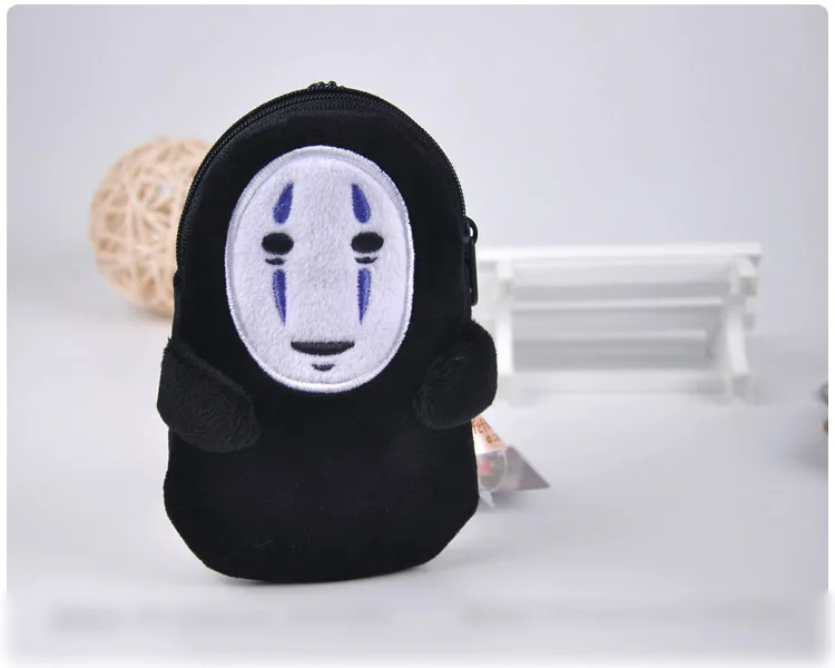 Spirited Away No Face Man Anime Soft Plush Coin Purse