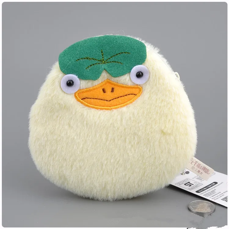 Cat/Chick/Totoro Leaves Anime Soft Stuffed Coin Purse