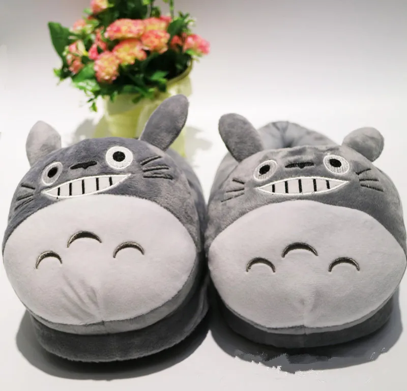 Kawaii Totoro Cat Cartoon Soft Stuffed Non-Slip Shoes