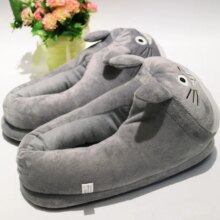 Kawaii Totoro Cat Cartoon Soft Stuffed Non-Slip Shoes Kawaii Totoro Cat Cartoon Soft Stuffed Non-Slip Shoes