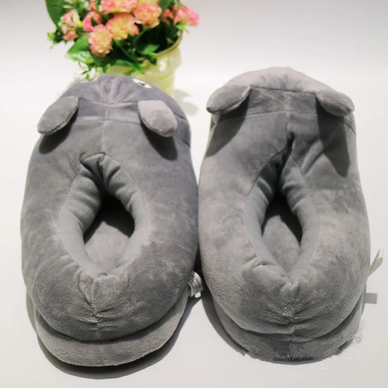 Kawaii Totoro Cat Cartoon Soft Stuffed Non-Slip Shoes