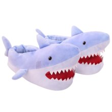 Shark Shape Warm Comfortable Indoor Plush Slippers Shoes Shark Shape Warm Comfortable Indoor Plush Slippers Shoes