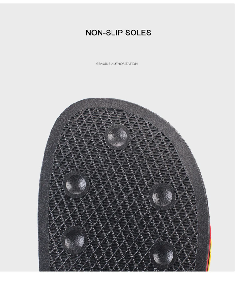 Cartoon Style On Flip Flops Indoor Slippers