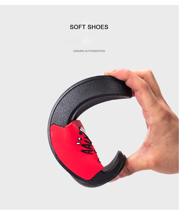 Cartoon Style On Flip Flops Indoor Slippers