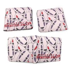 Spirited Away Faceless Men’s Anime PU Leather Purse Spirited Away Faceless Men's Anime PU Leather Purse
