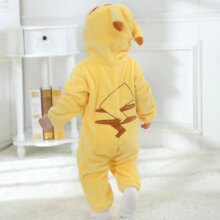Yellow Pikachu Anime Kigurumi Onesies Pajamas Costume For Newborn Infant Baby Yellow Pikachu Anime Kigurumi Onesies Pajamas Costume For Newborn Infant Baby