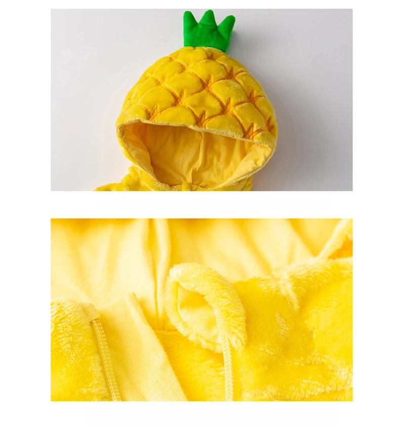 Yellow Pikachu Anime Kigurumi Onesies Pajamas Costume For Newborn Infant Baby