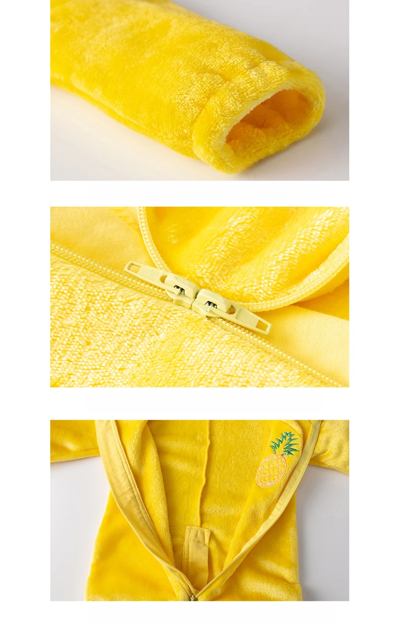 Yellow Pikachu Anime Kigurumi Onesies Pajamas Costume For Newborn Infant Baby