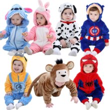 Onesies Stich/Monkey/Rabbit Anime Pajamas Costume For Infant Baby Onesies Stich/Monkey/Rabbit Anime Pajamas Costume For Infant Baby