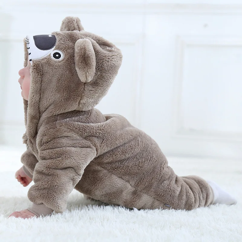 Onesies Stich/Monkey/Rabbit Anime Pajamas Costume For Infant  Baby