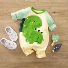 Onesie Dinosaur Anime Print Costume For Newborn Infant Baby Onesie Dinosaur Anime Print Costume For Newborn Infant Baby
