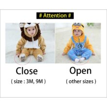 Kigurumis Onesie Lion Animal Long Sleeve Costume For Infant Baby Kigurumis Onesie Lion Animal Long Sleeve Costume For Infant Baby
