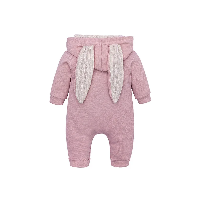 Rabbit Knitted Onesies Hoodie Outfits For Newborn Baby Infant