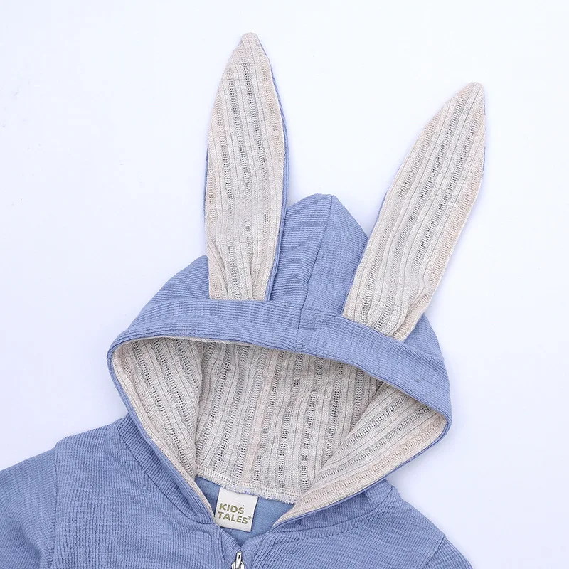 Rabbit Knitted Onesies Hoodie Outfits For Newborn Baby Infant