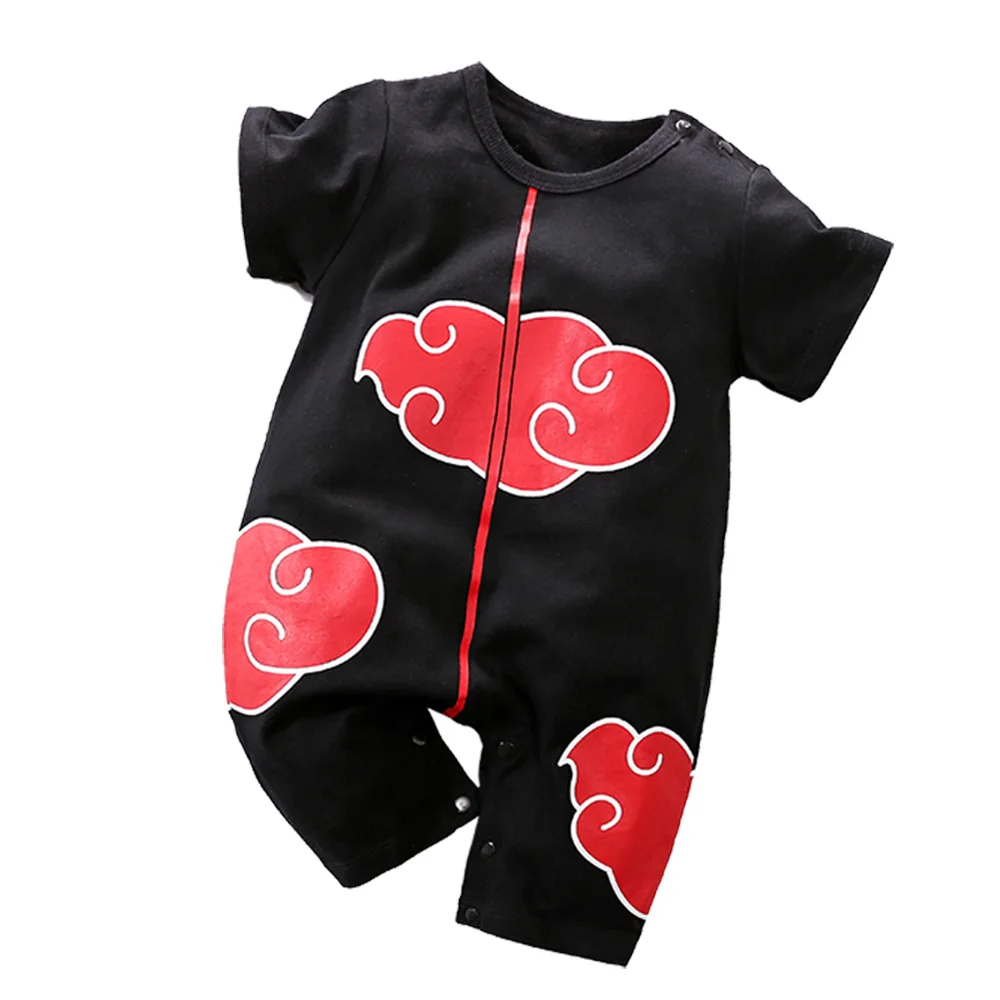 Cartoon Style Cotton Short Sleeve Onesie Costume