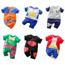 Cartoon Style Cotton Short Sleeve Onesie Costume Cartoon Style Cotton Short Sleeve Onesie Costume