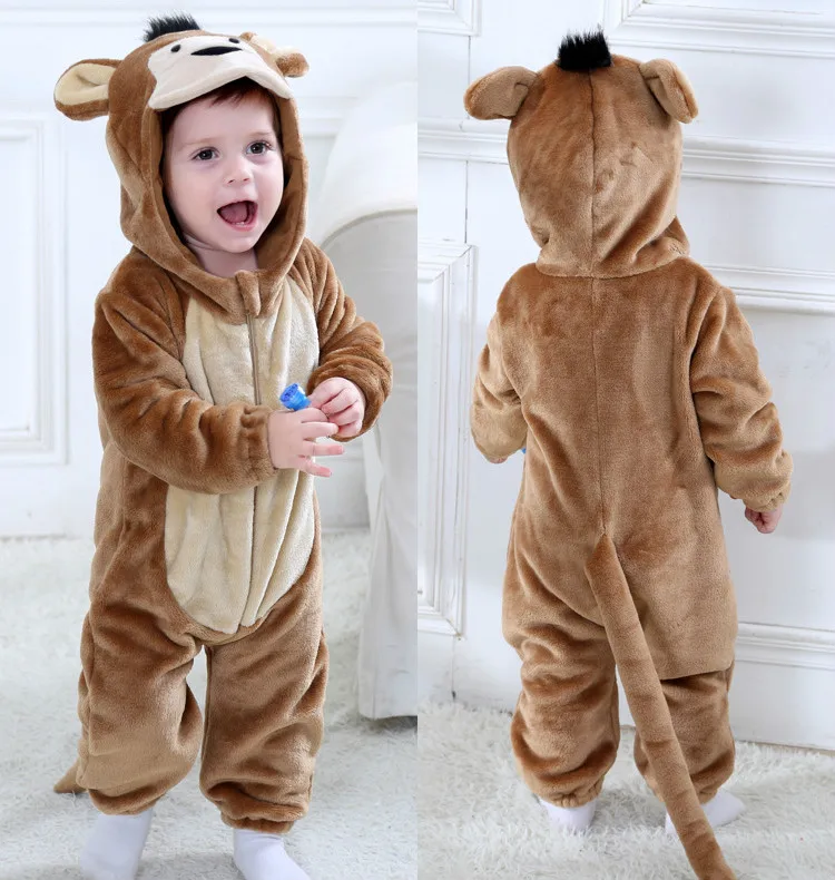 Onesie Unicorn Cartoon Hooded Pajamas Costume For Infant Onesie Unicorn Cartoon Hooded Pajamas Costume For Infant